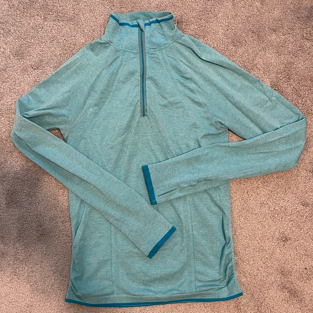 Athleta quarter zip top, small